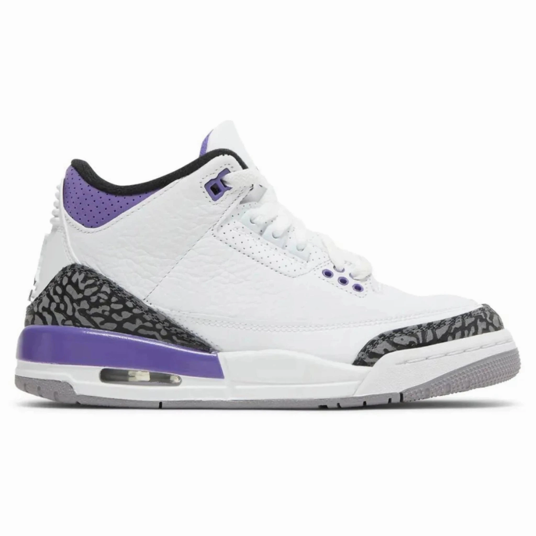 Speed Movement Nike Air Jordan 3 Retro Dark Iris GS DM0967 105