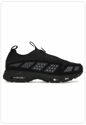 anti - odor running shoes Nike Air Max Sunder Black Silver