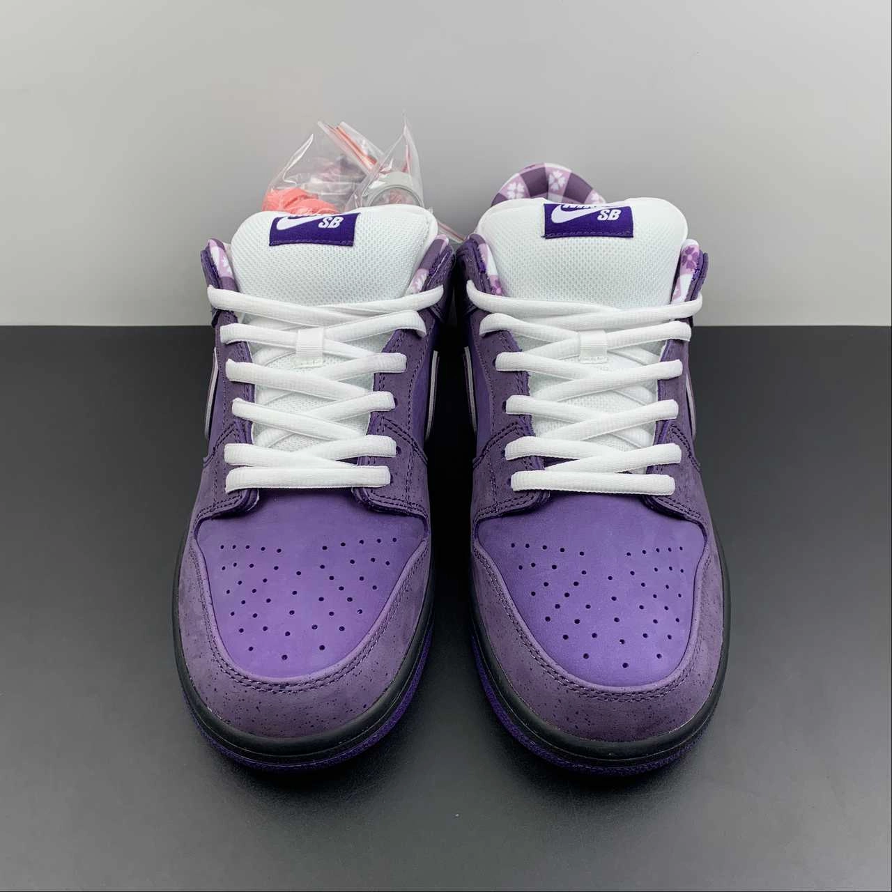 SB Dunk Low Pro OG QS Purple Lobster BV1310-555 Fashionable Appeal