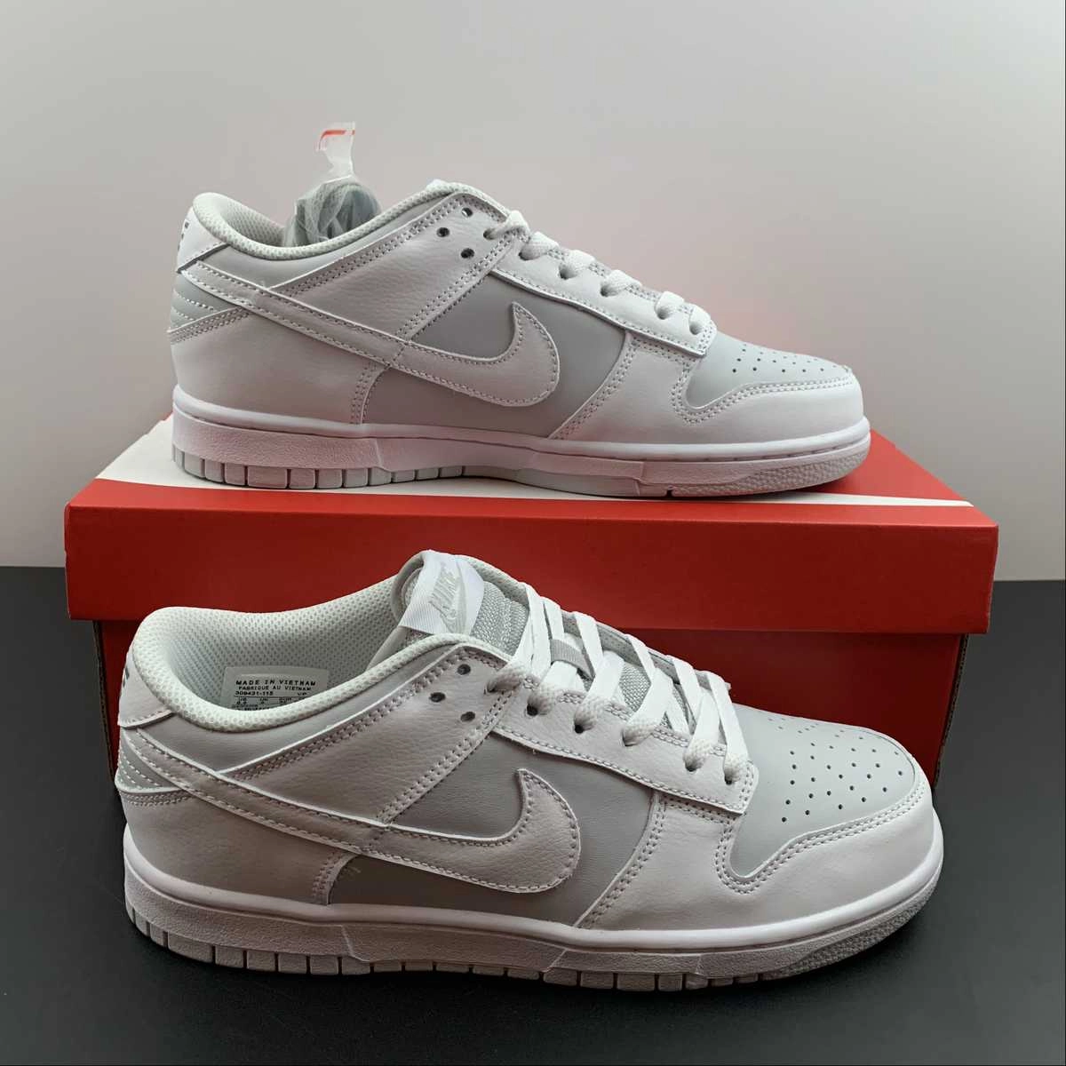 Streamlined Build SB Dunk Low Retro Cool Grey White 309431-115