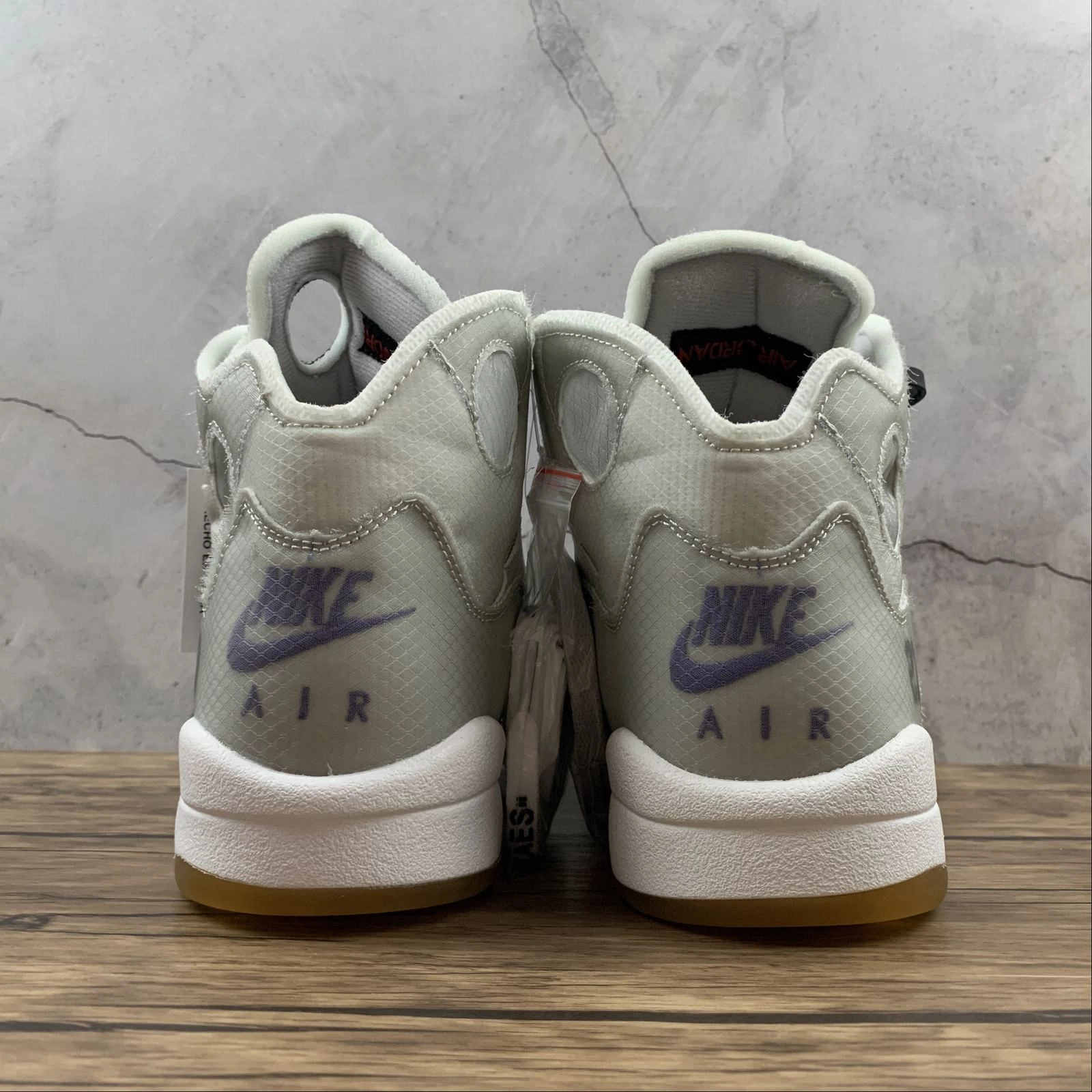 Quick Break In Air Jordan 5 Retro SP Off-White Grey White CT8480-105