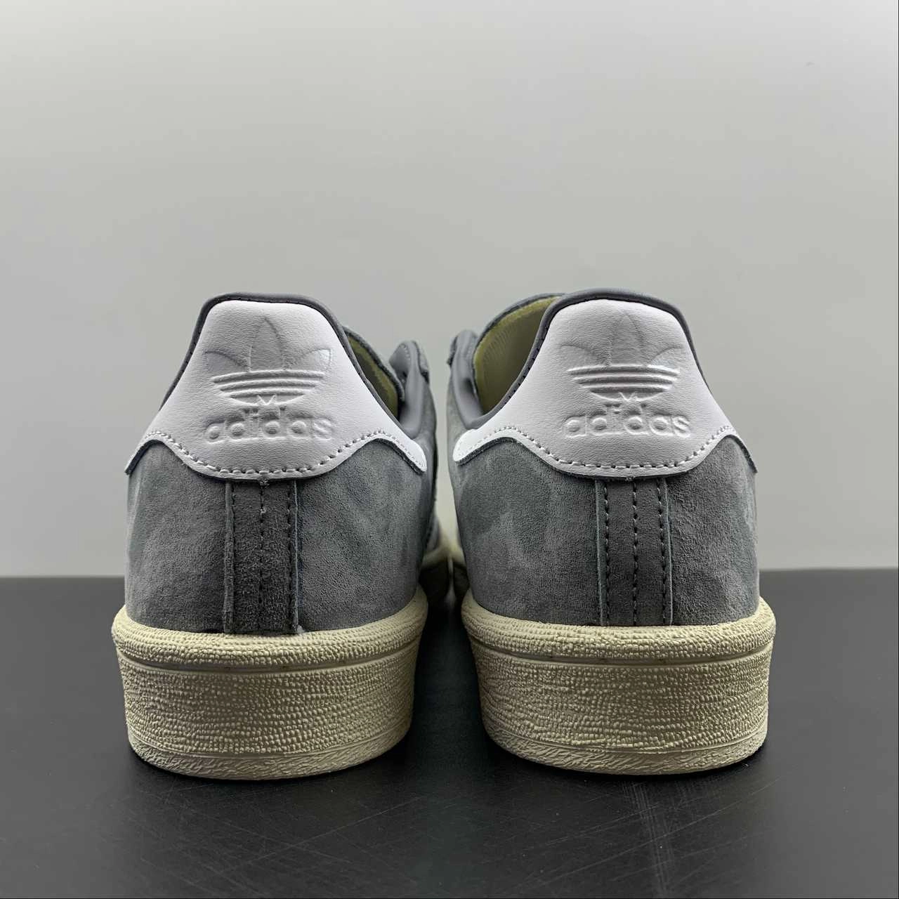 French Ease Adidas Campus 80s Grey White Off Cloud GX9406