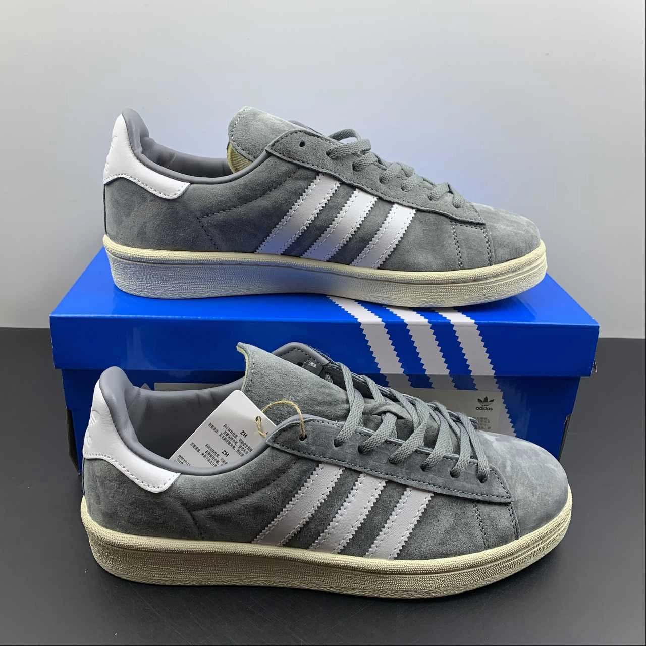 Marathon Walk hypoallergenic Adidas Campus 80s Grey White Off Cloud GX9406
