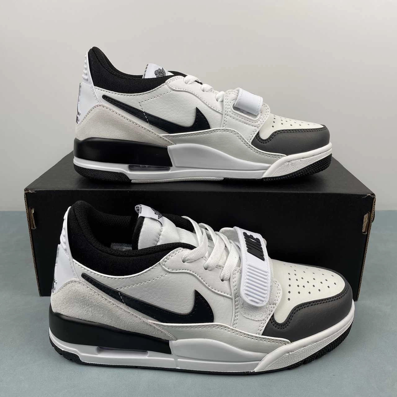 Air Jordan Legacy 312 Low White Black White Cool Grey HV1811-101 Comfort Pads Enhanced Energy Rebound