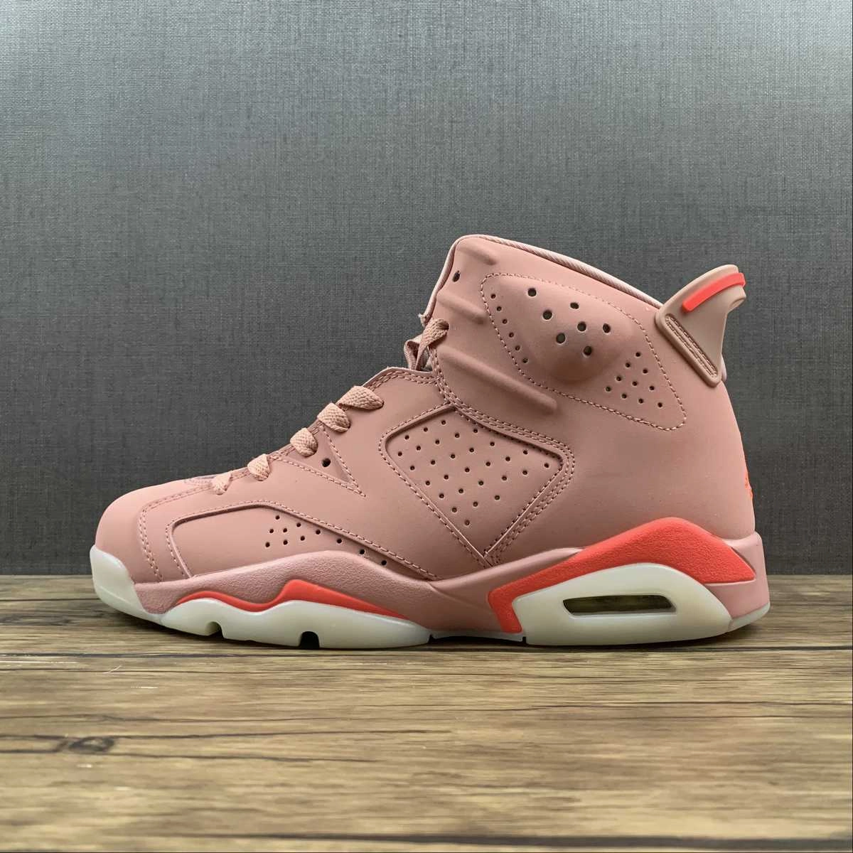 Padded Collar Padding Air Jordan 6 Retro NGR Rust Pink Bright Crimson CI0550-600