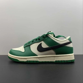 SB Dunk Low Lottery Black Malachite Pale Ivory DR9654-100 Trendy Look