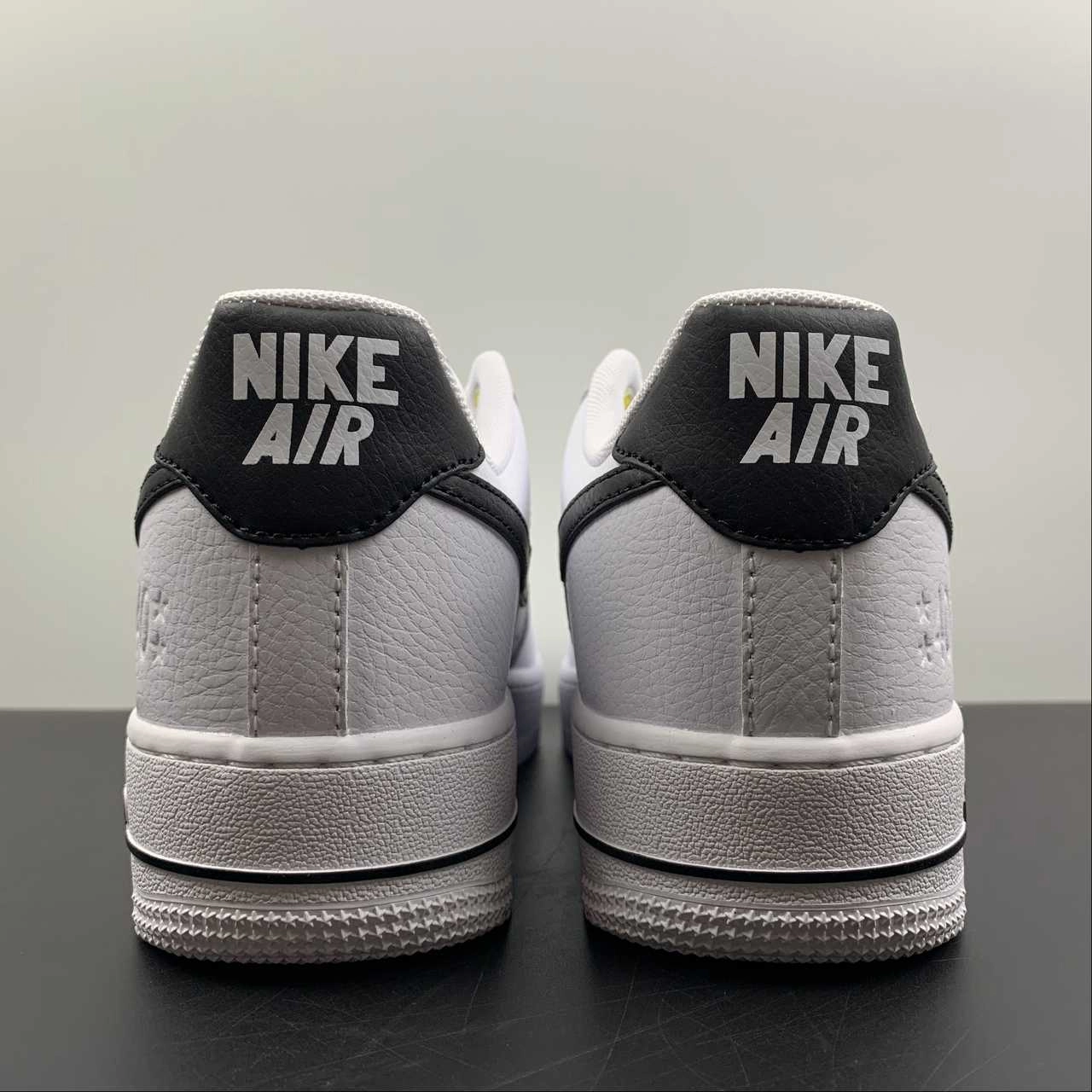 Air Force 1 07 White Black Fresh Appeal Slip On Style