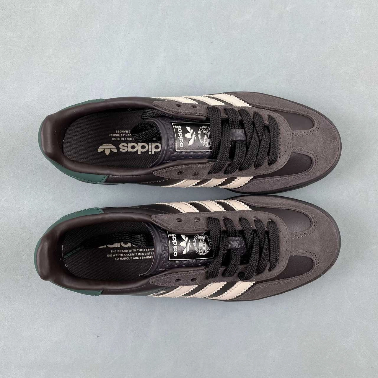 Pavement Ready Adidas Gazelle Indoor Core Black Brown Green IH0374