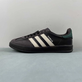 Adidas Gazelle Indoor Core Black Brown Green IH0374 Laidback Mood Foot Daily