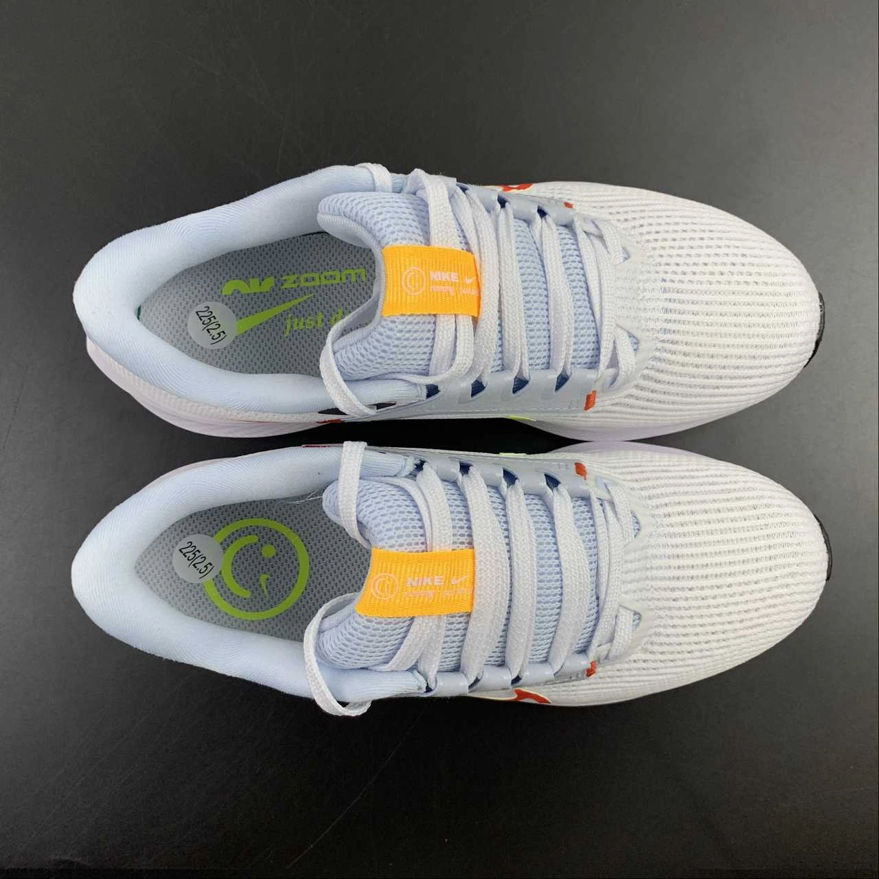 Moisture control Indoor Ready Air Zoom Pegasus 40 White Picante Red Blue Tint DV3854-102