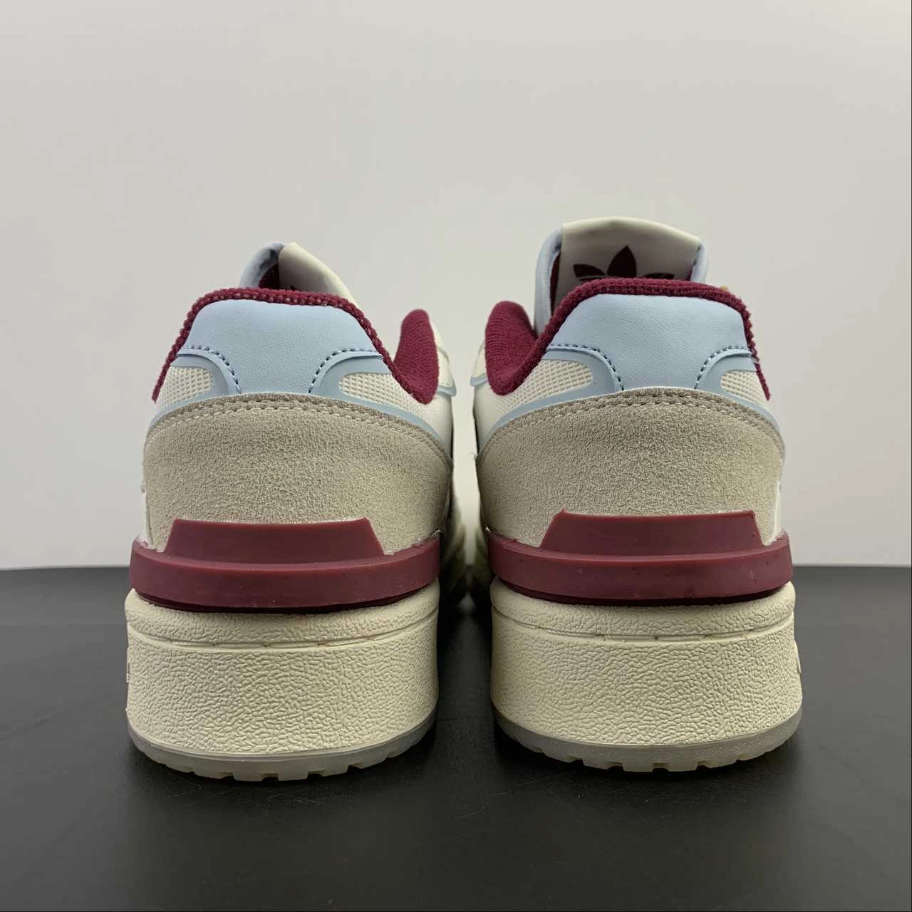 SoftMaterial Adidas Forum Exhibit Low White Red GW4358