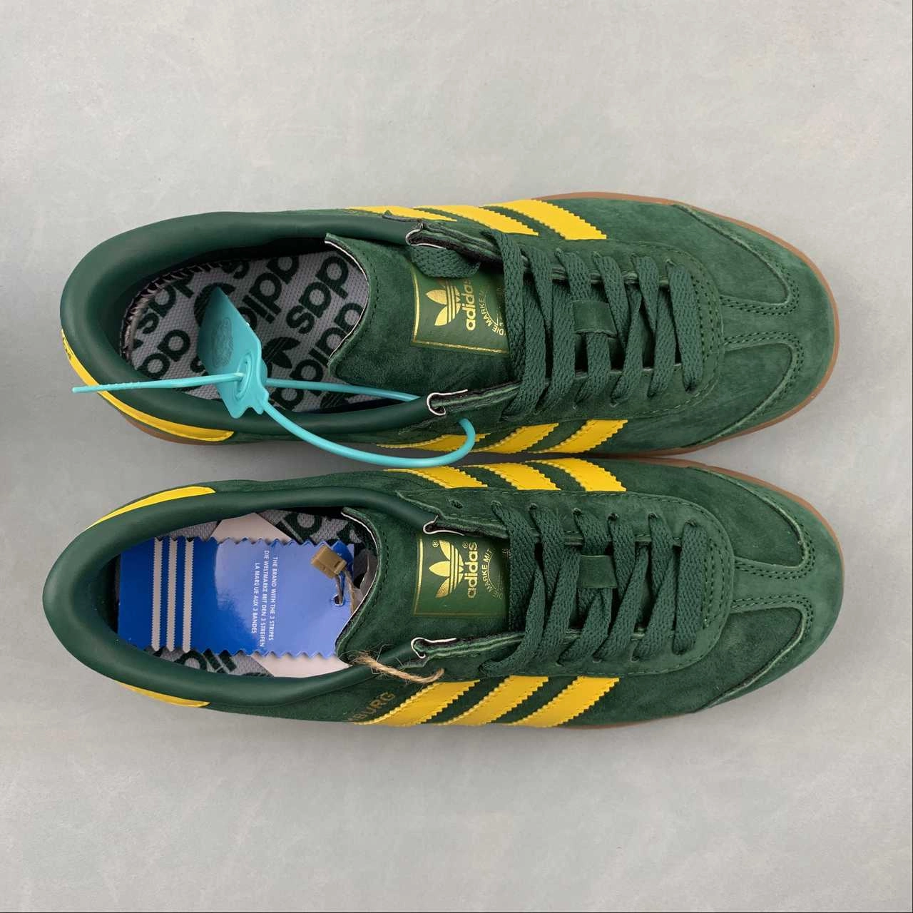 marble - design shoes foot - contour running shoes Adidas Hamburg Collegiate Green Gold GW5752