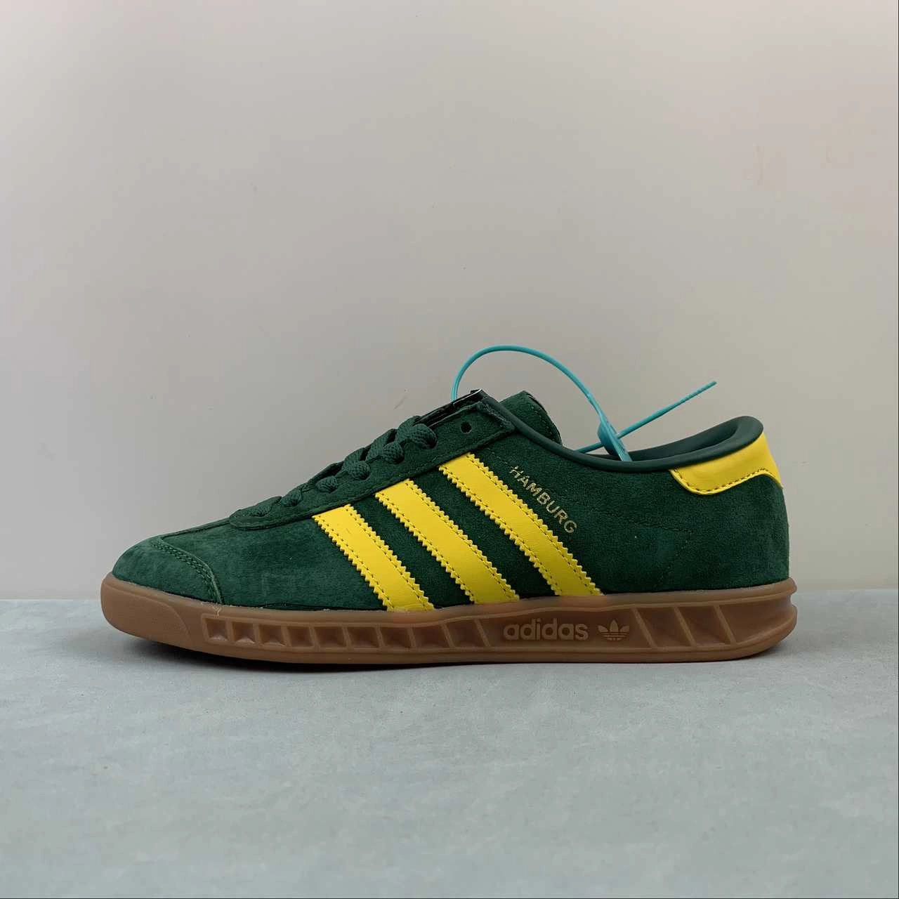 AdjustableLaces Adidas Hamburg Collegiate Green Gold GW5752