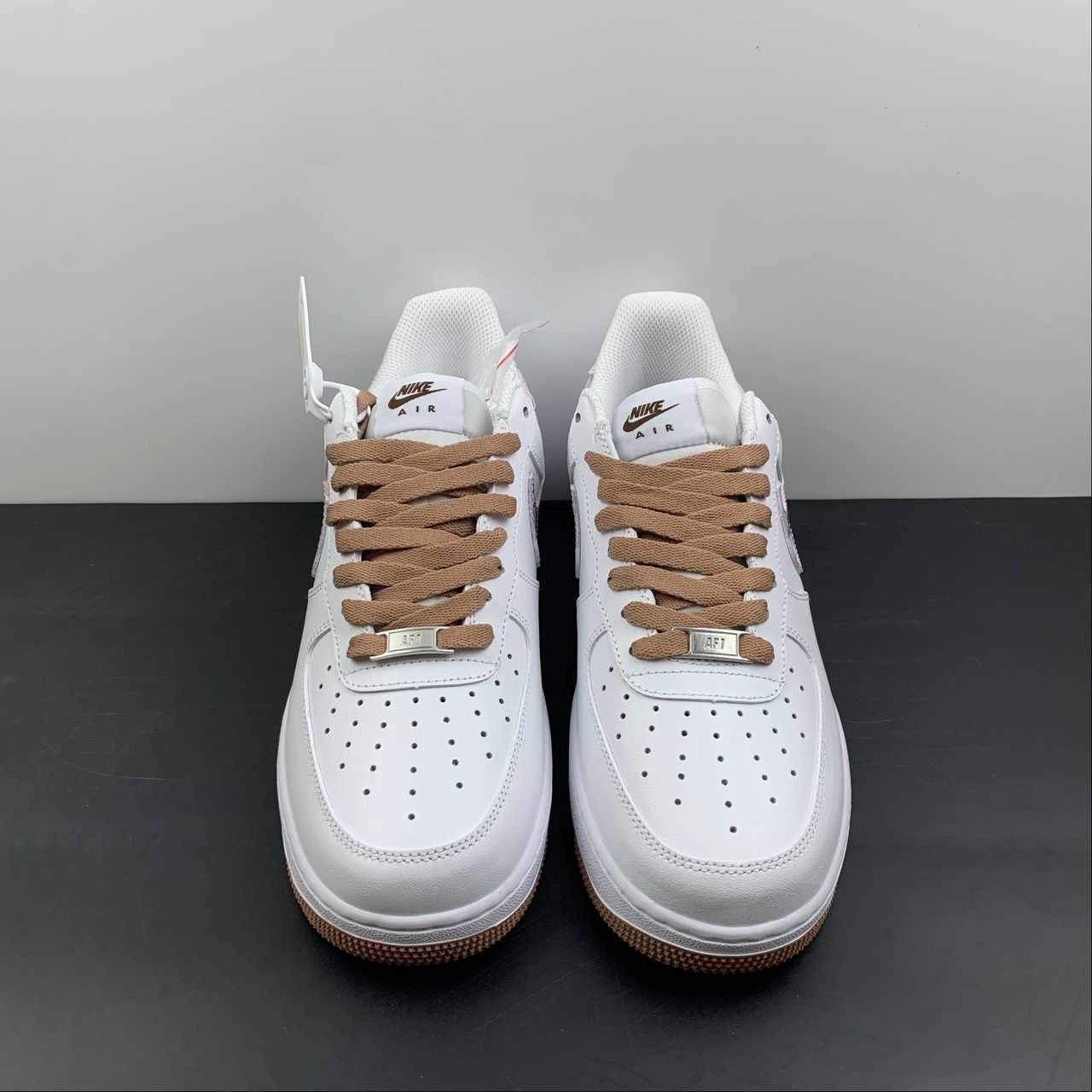 Air Force 1 Low Beige White Hook AF1234-003 Light Comfort