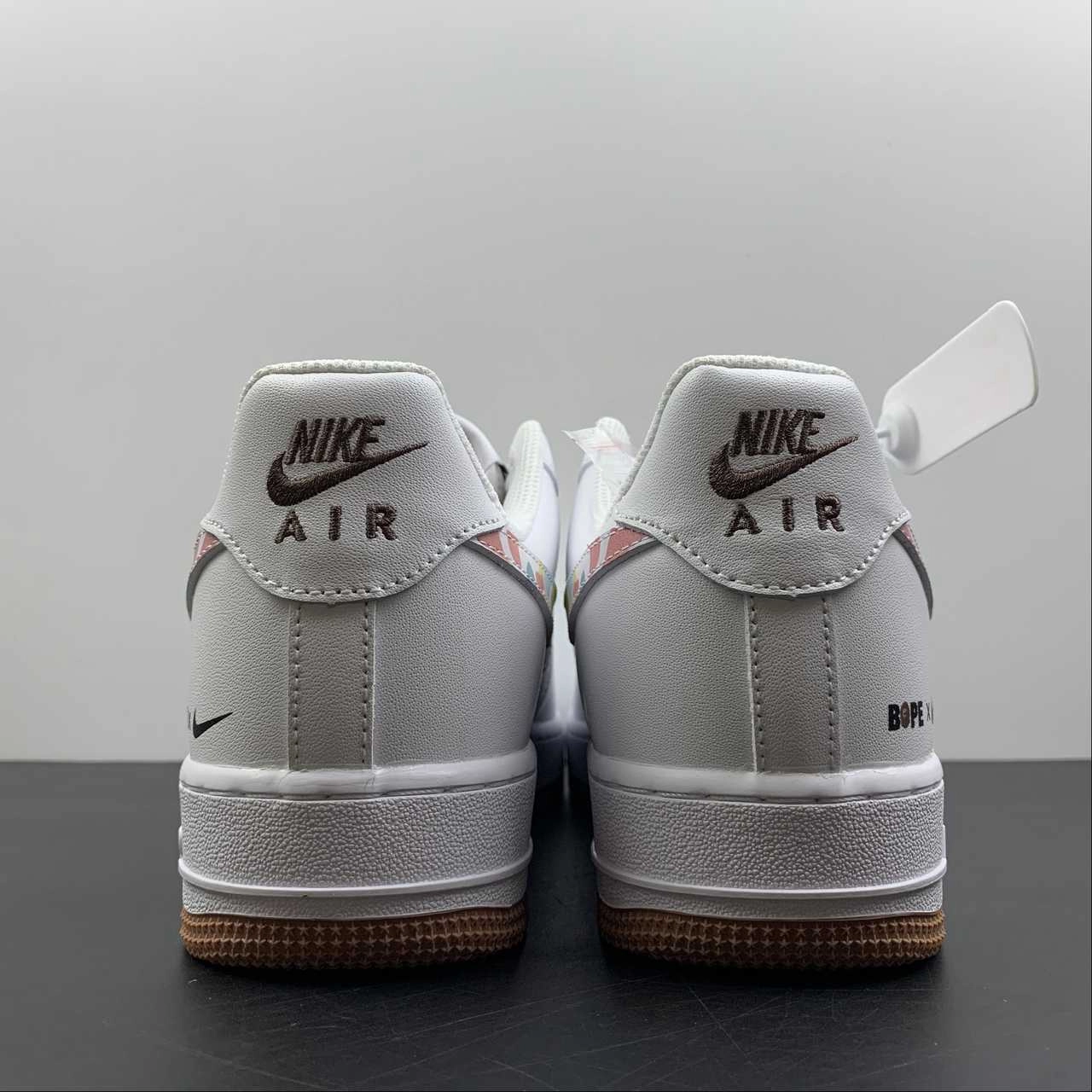 Air Force 1 Low Beige White Hook AF1234-003 Supportive Design