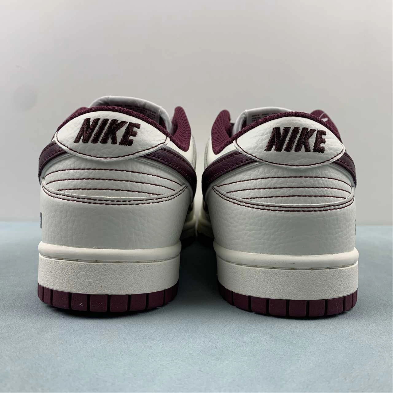 Supreme x SB Dunk Low Dark Red Off White RM2308-235 Orthopedic Support Hypoallergenic Lining