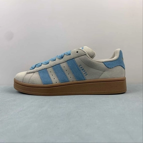 Adidas Campus 00s Putty Gray Preloved Blue Gold Metallic IE5588 Fast pace Work Approved