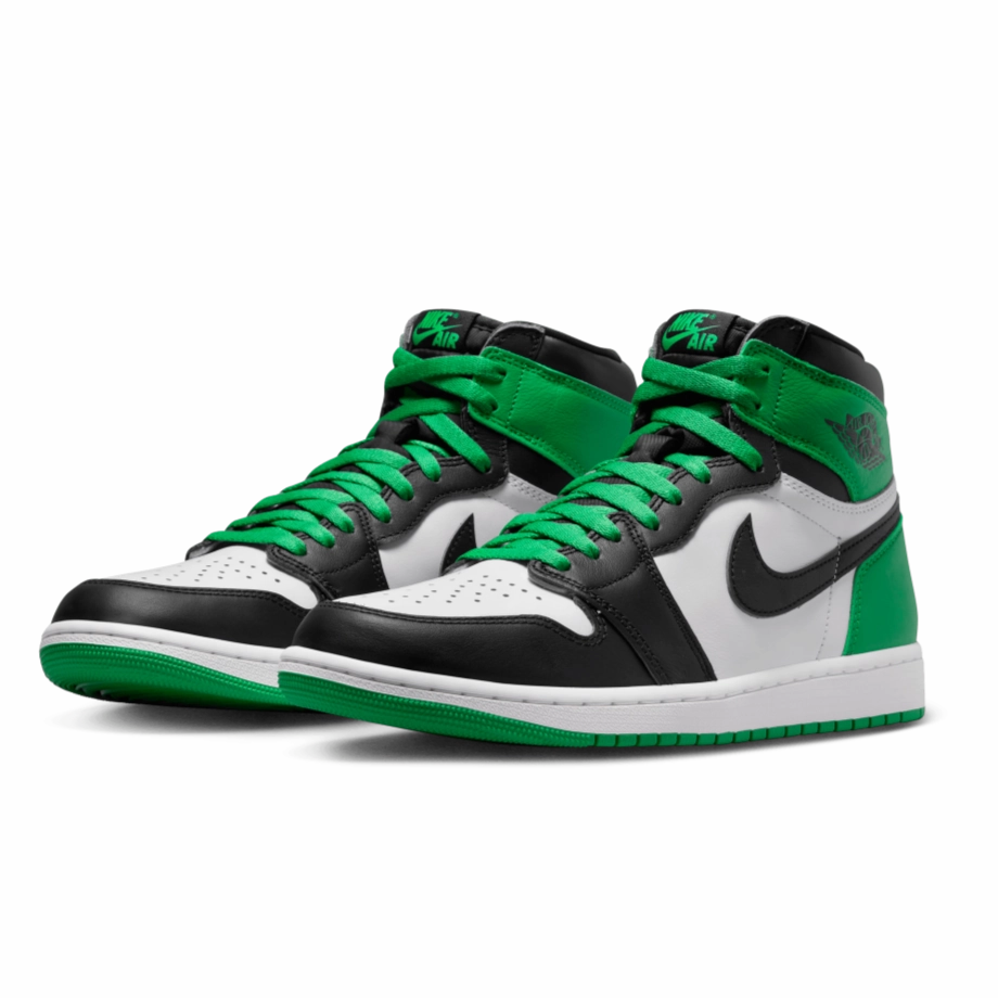 Air Jordan 1 Retro High OG Lucky Green Torsion Plate