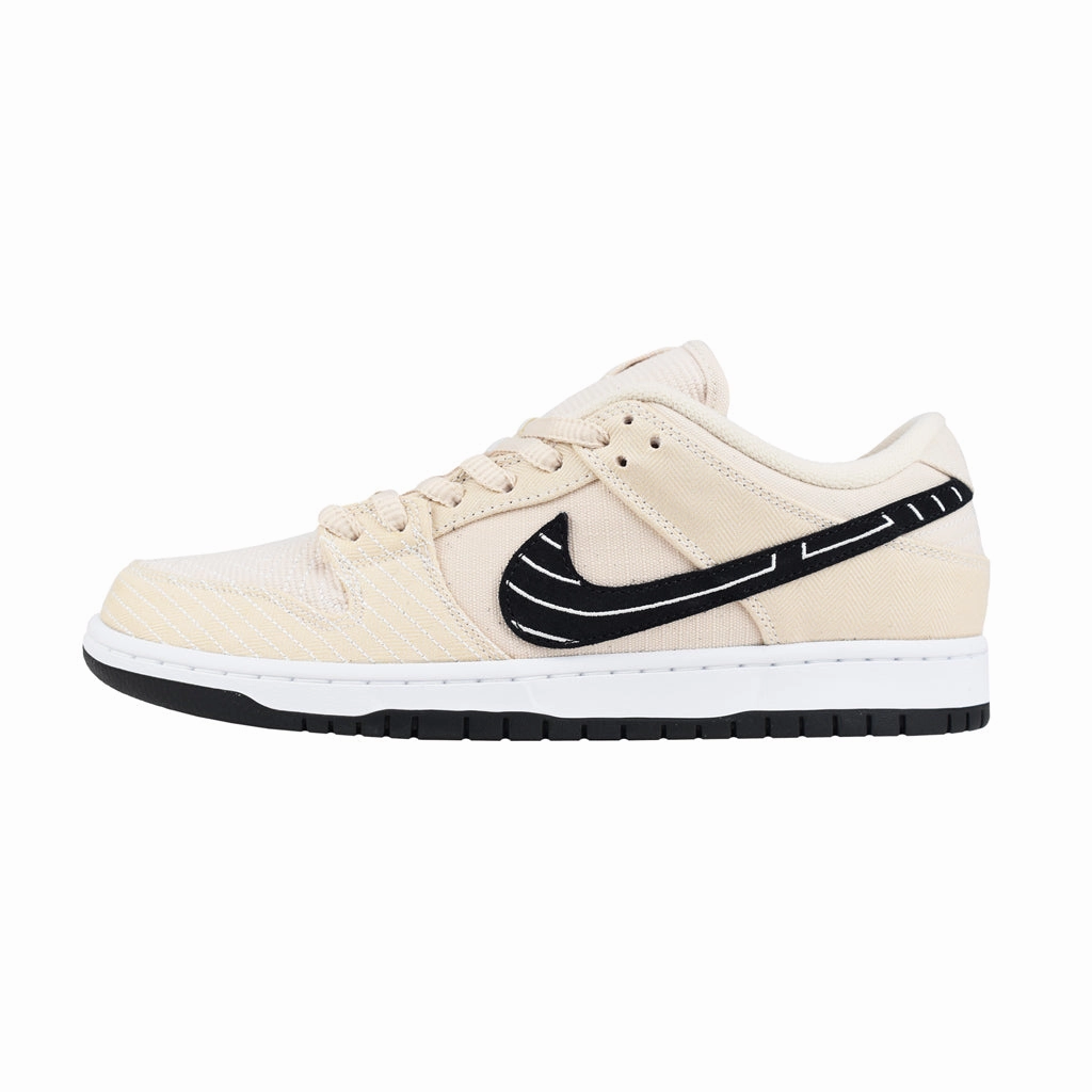 Sporty Look Impact Resistant Framework Nike SB Dunk Low Pro QS - Albino & Preto