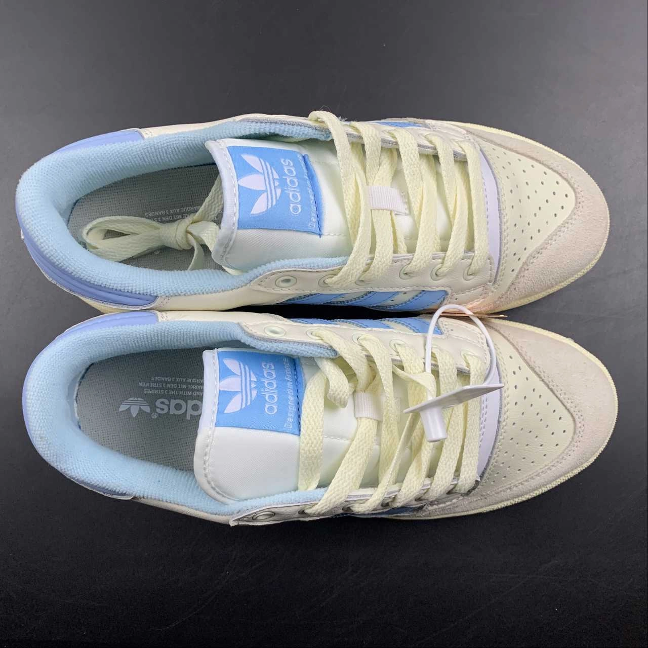 Adidas Centennial 85 Low Beige Blue Grey Splendid durability synthetic insole shoes