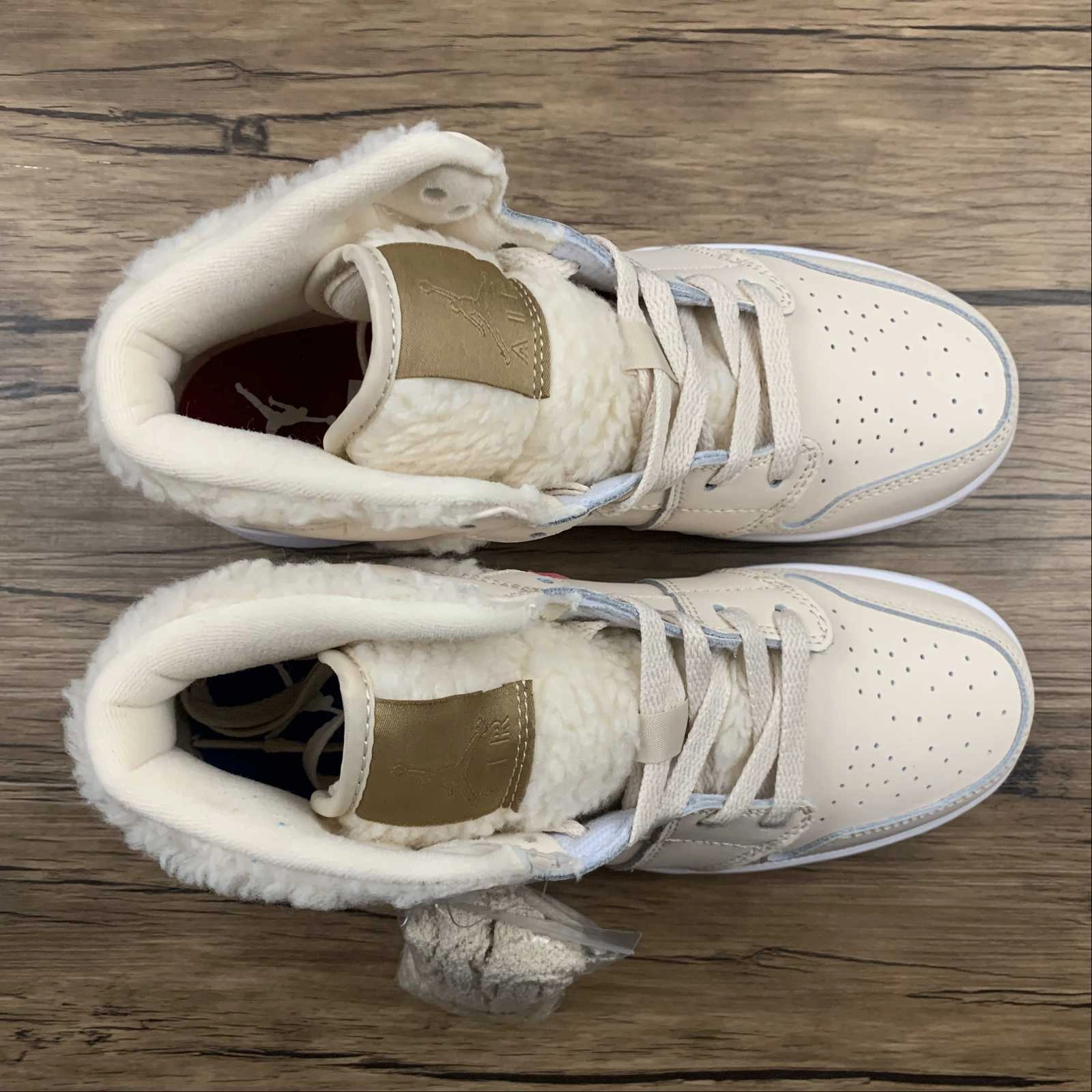 Distinctive Design shape fit Air Jordan 1 Mid UTL (GS) Pearl White Racer Blue (2021)DO2207-264