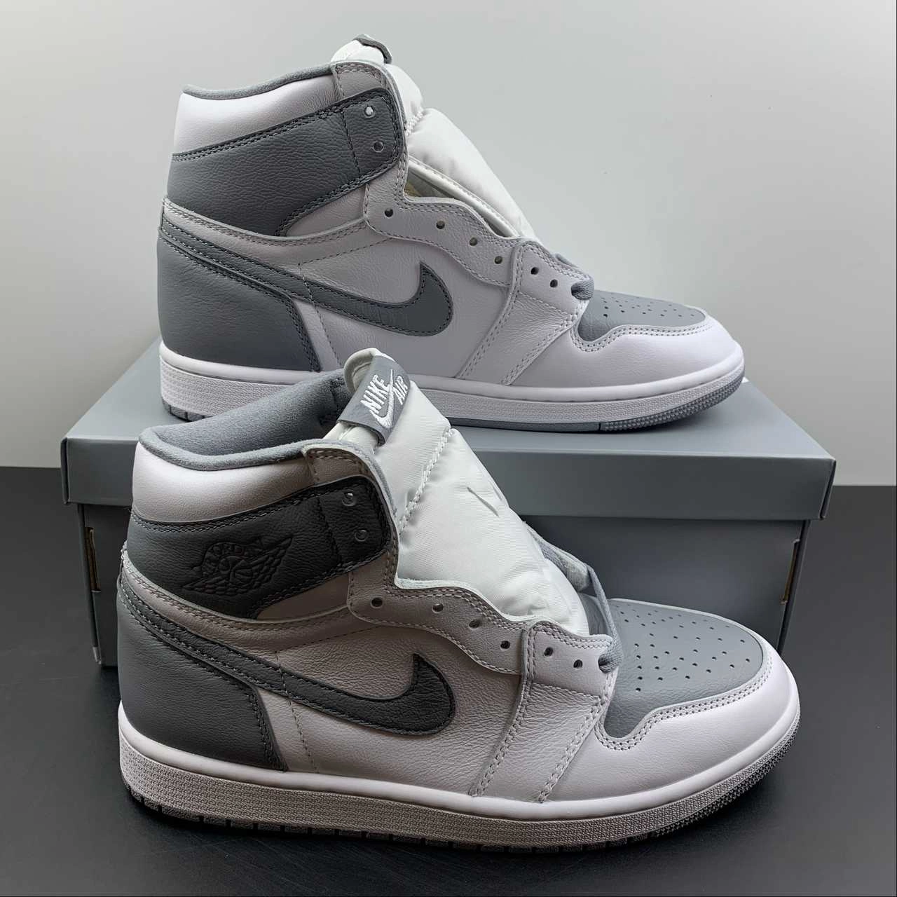 Air Jordan 1 Retro High OG Stealth White (2022) Slip Vibe