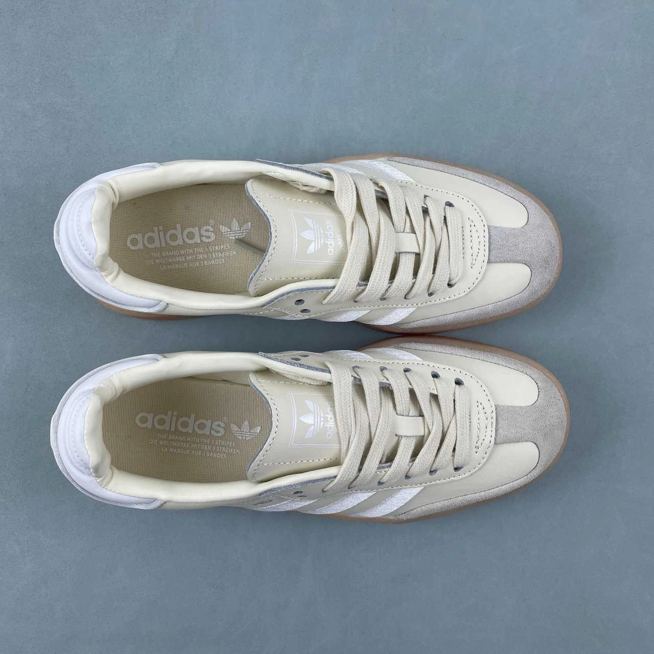 Adidas Sambae Wonder White Cloud White Silver Metallic ID0434 Retro Tone Event Step