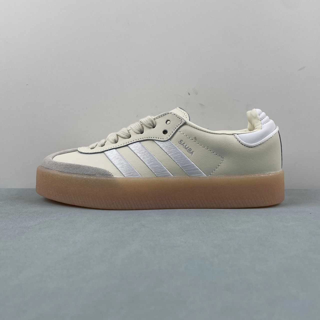 Adidas Sambae Wonder White Cloud White Silver Metallic ID0434 All Day Wear