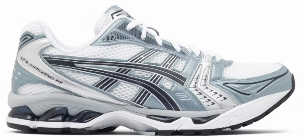 ASICS GEL-KAYANO 14 'WHITE FJORD GREY' SyntheticUpper Cool Interior