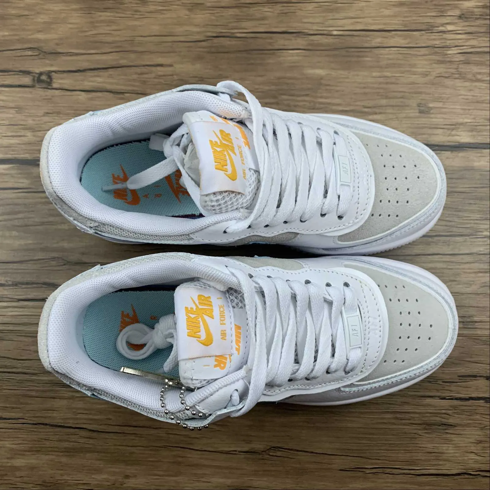 Air Force 1 Shadow White Glacier Ice-Vast Grey DA4286-100 Weekend Trip