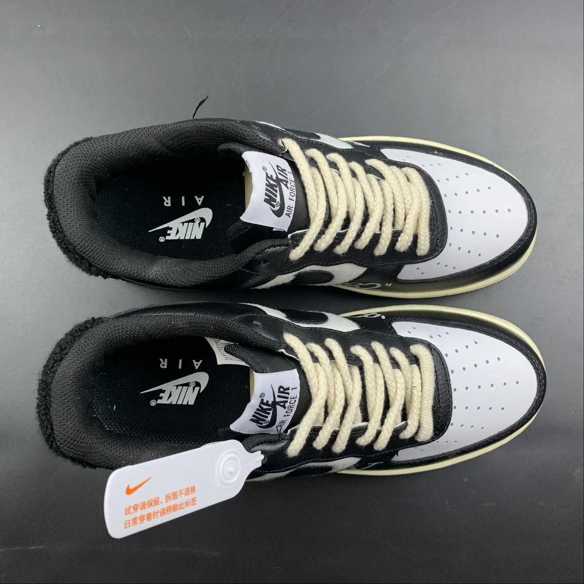 Padded Air Force 1 07 LV8 GoodBye 82 Black White DO5220-168