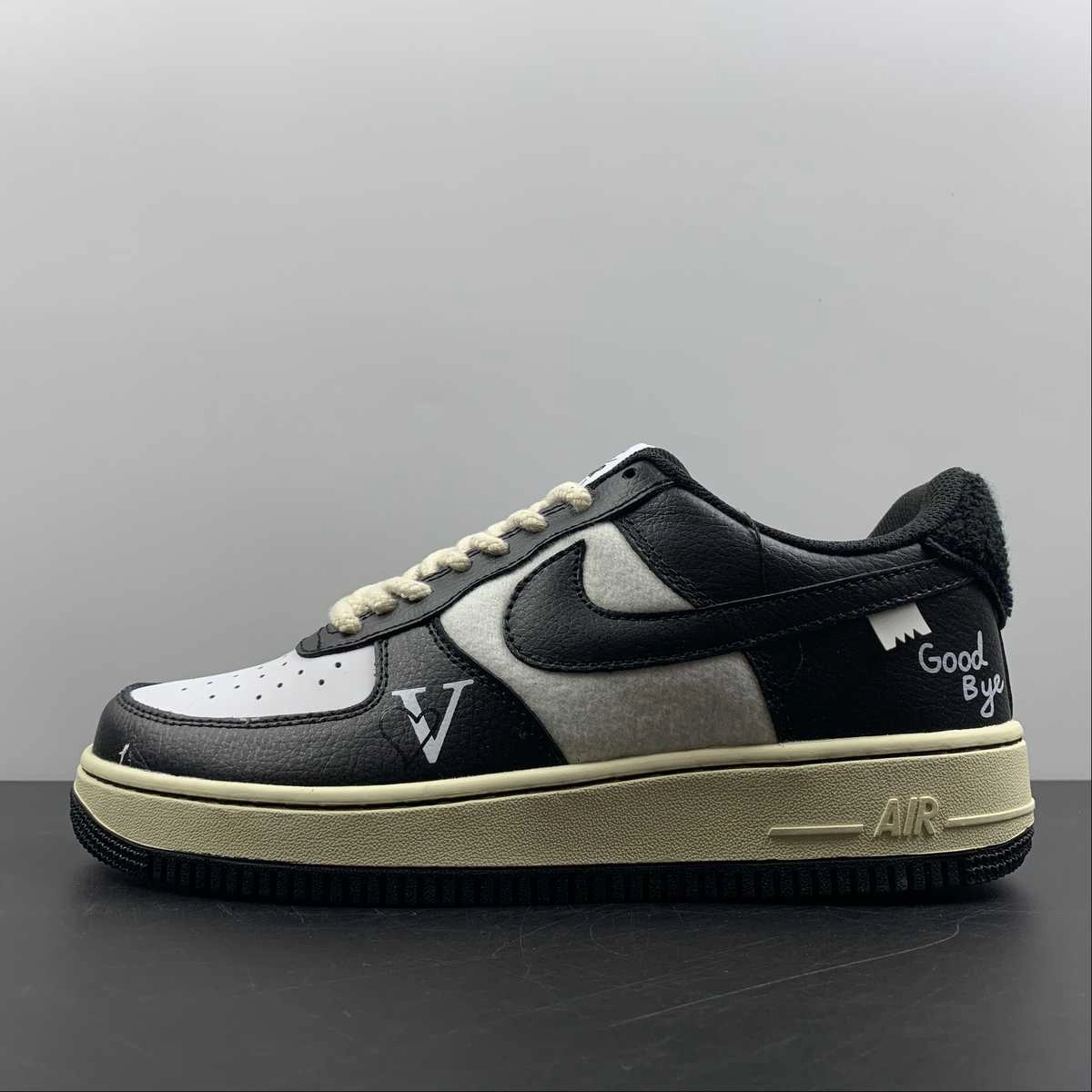 Air Force 1 07 LV8 GoodBye 82 Black White DO5220-168 Sun Path Fresh Vibes
