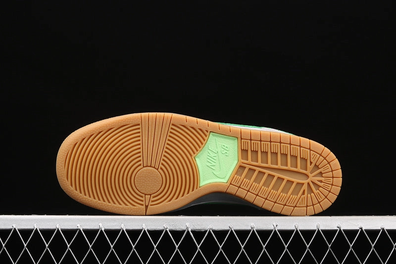 Urban Inspired Dunk High Premium SB Metallic Silver Hyper Green  313171-039