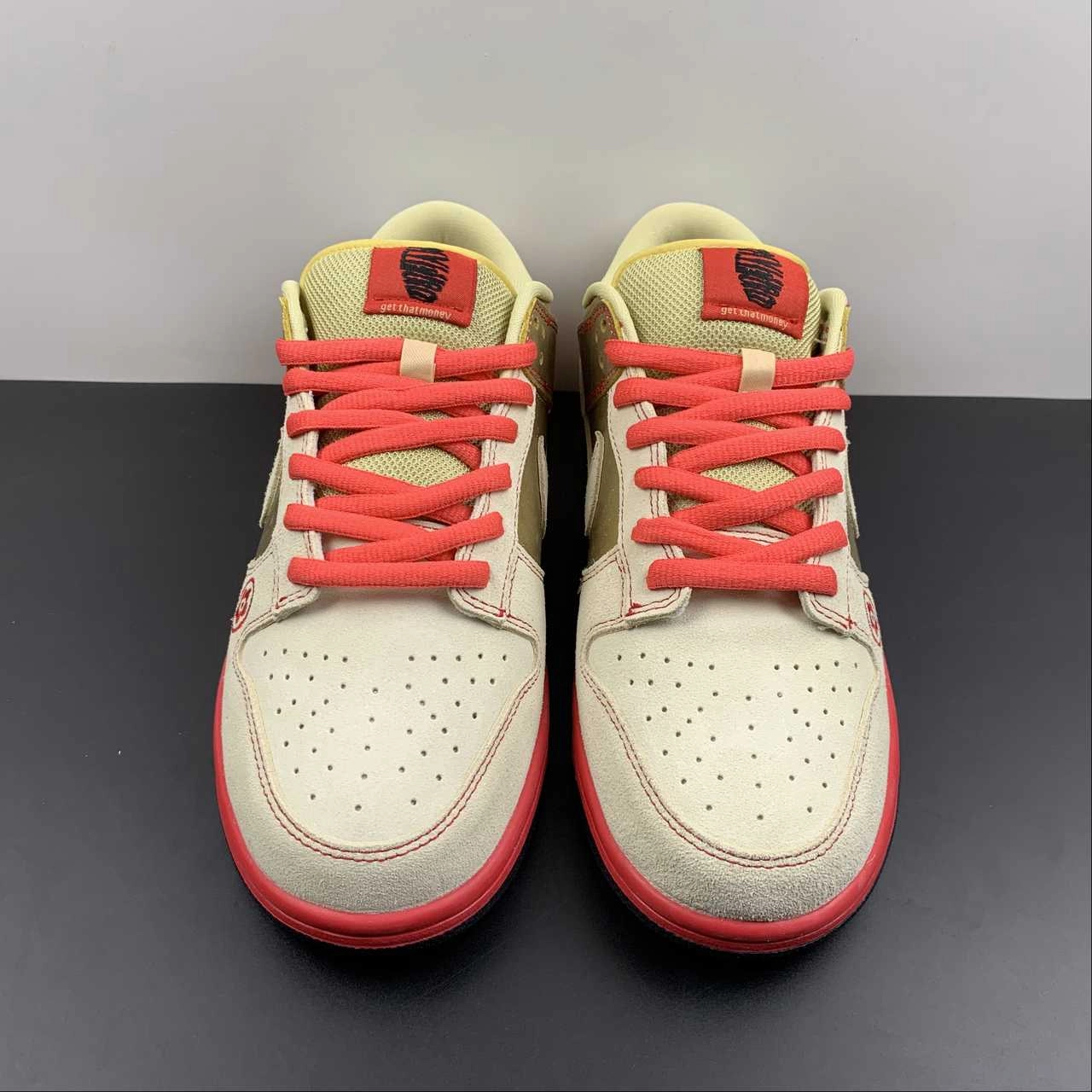 Low Profile Drop Training days SB Dunk Low Pro Money Cat Golddust Gold Metallic 304292-771