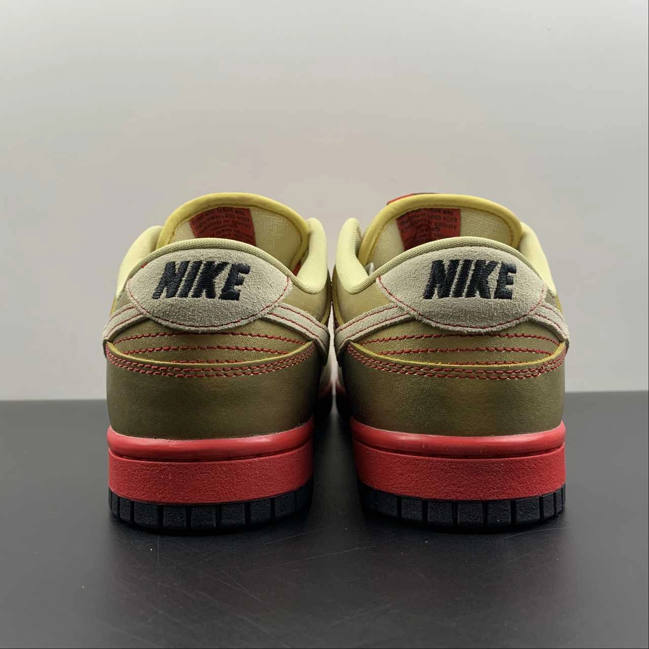 SB Dunk Low Pro Money Cat Golddust Gold Metallic 304292-771 Comfort Padding System Basketball Ready