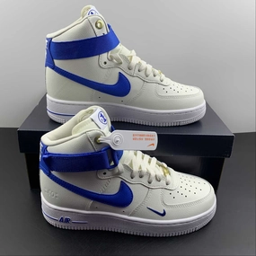 Low Top Air Force 1 High SE White Royal Blue-White