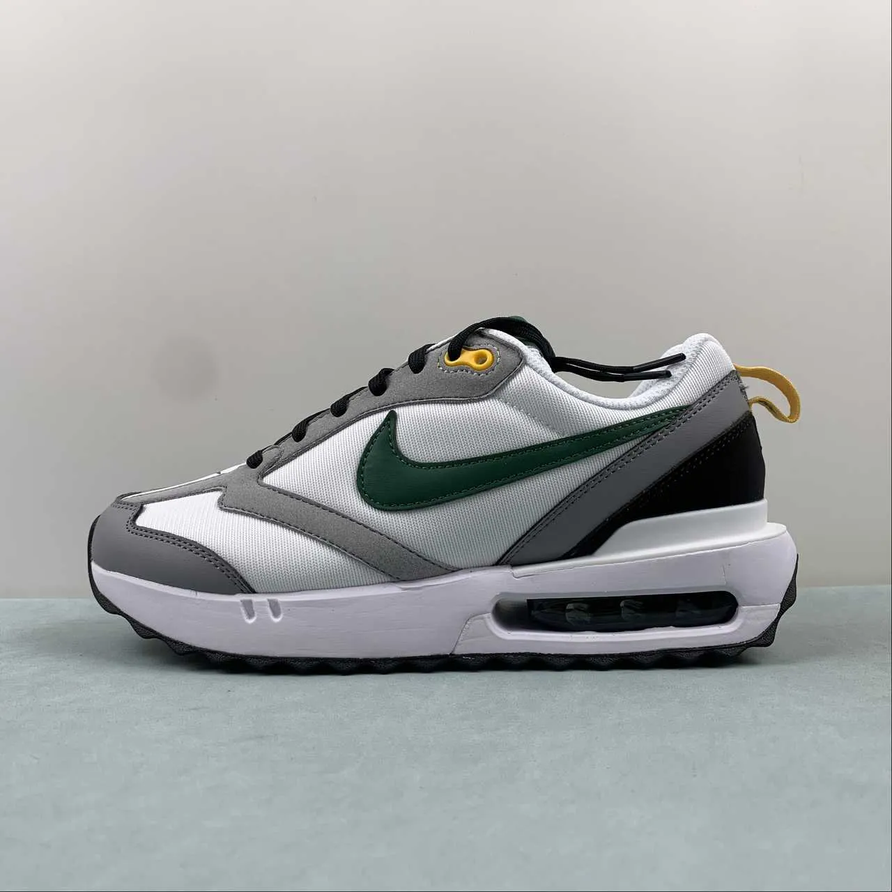 Air Max Dawn White Gorge Green Black DM0013-101 Anti Abrasion weekend - getaway running shoes