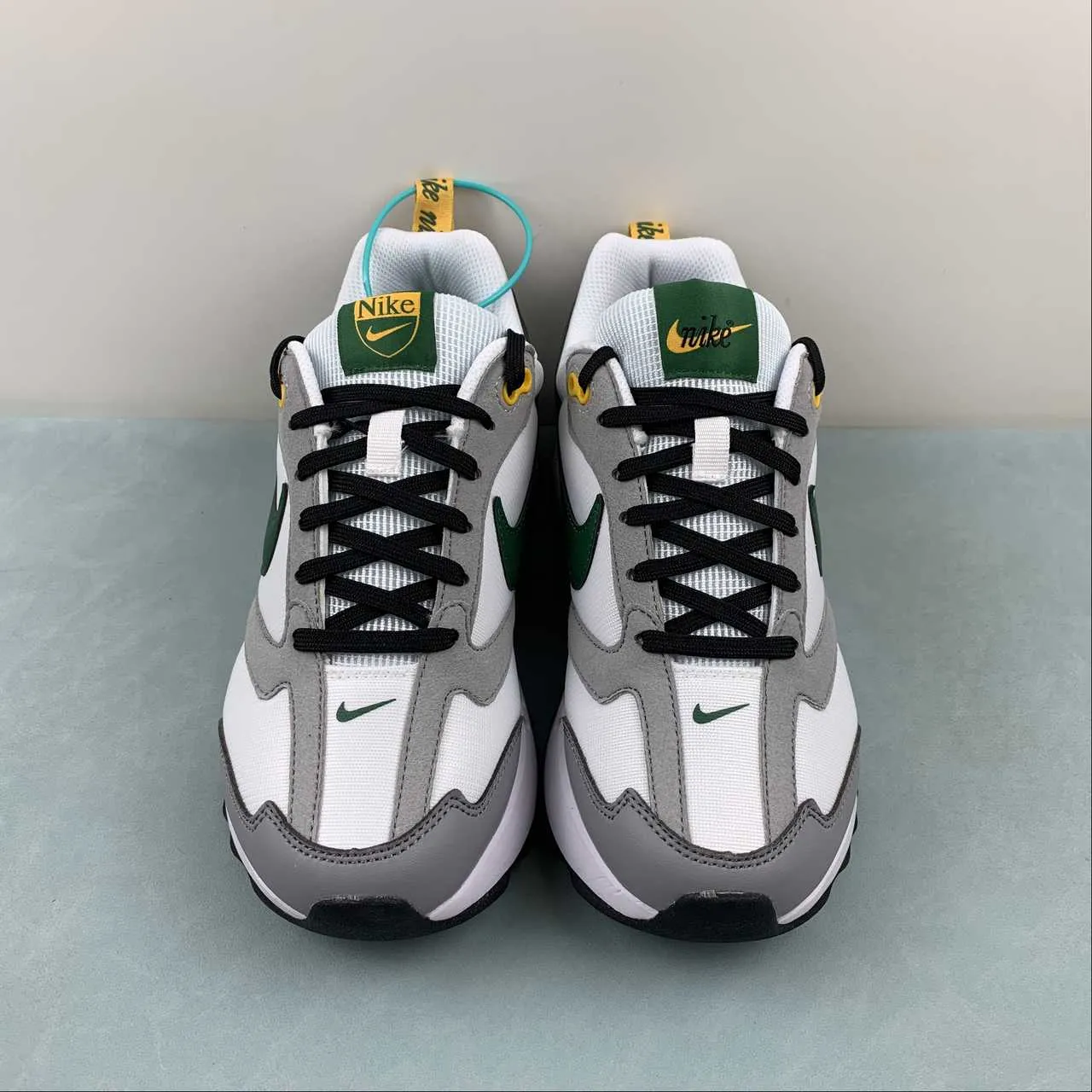 joint mobility responsive running shoes Air Max Dawn White Gorge Green Black DM0013-101