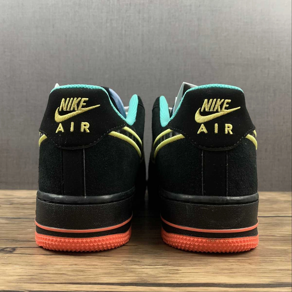 Beach Path Air Force 1 07 LV8 Peace and Unity Black Hyper Crimson DM9051-001