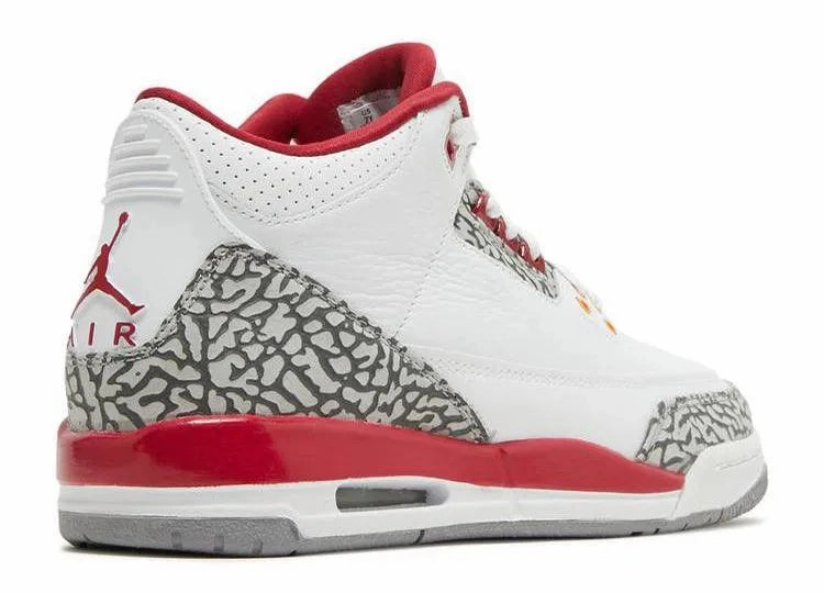 Air Jordan 3 Cardinal (GS) Training Focus Zone Arch   Support