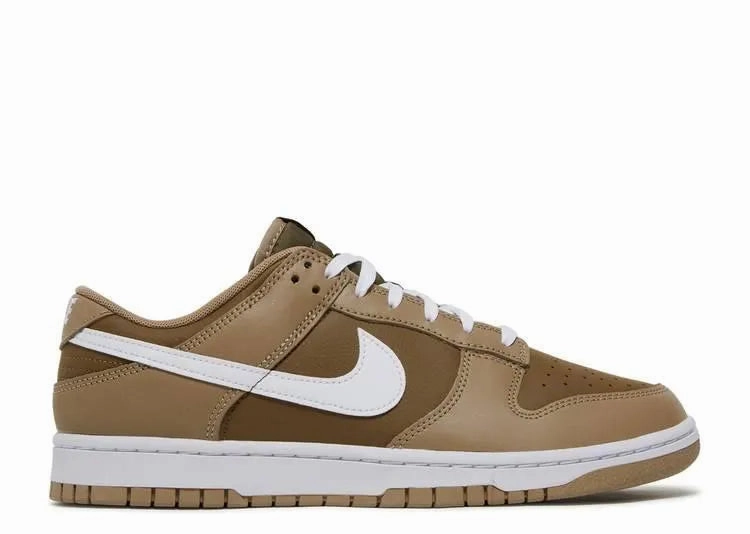 Stability Heel Lightweight Synthetic Nike Dunk Low Two Tone Brown