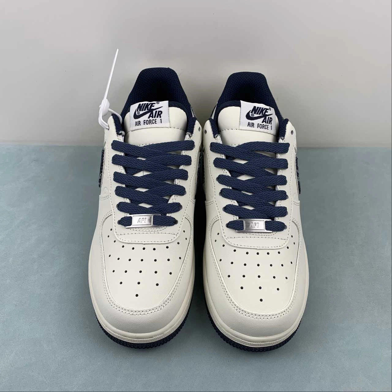 Air Force 1 07 Low LV White Denim Blue LV0506-011 Supportive Cushion