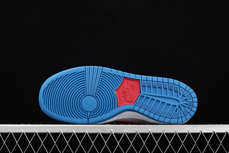 Rubberized Edges SB Dunk High Pro Doraemon White Blue Red CI2692-400