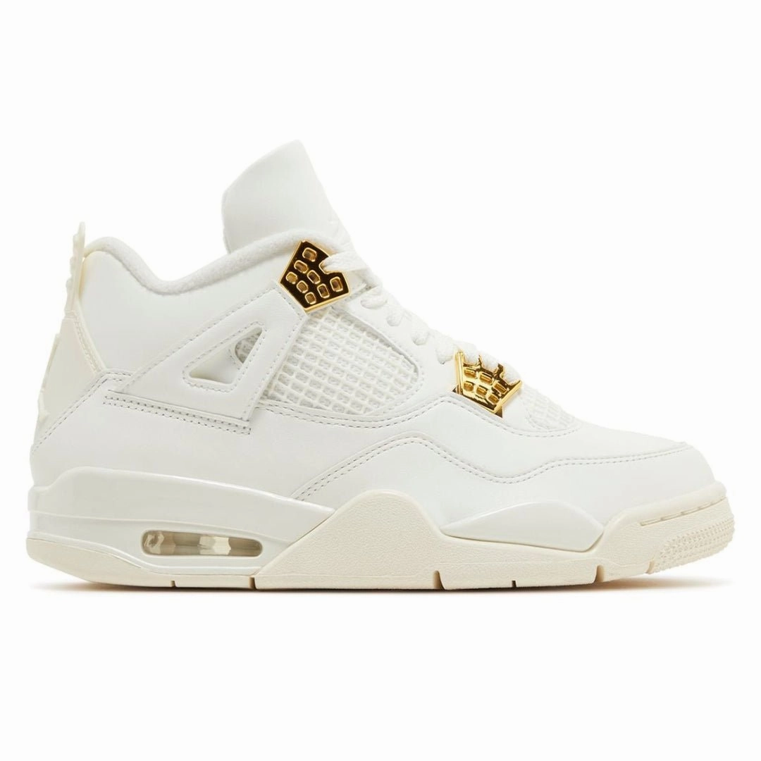 Anatomical Footbed Shape Nike Air Jordan 4 Retro Metallic 4 W AQ9129 170