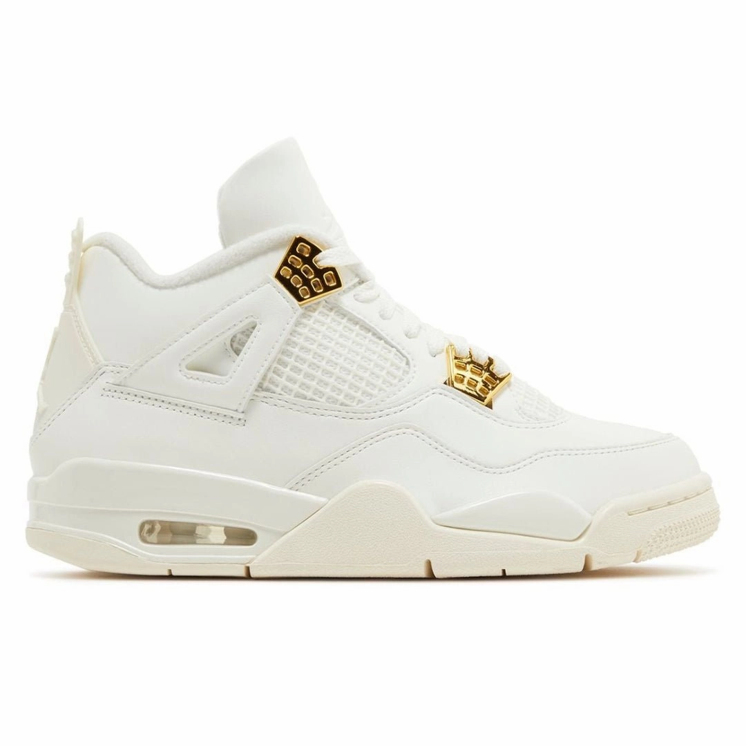 Nike Air Jordan 4 Retro Metallic 4 W AQ9129 170 Flex Zone Engineering Shock   Absorbing