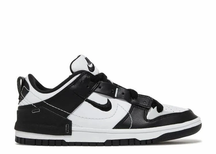 Nike Dunk Low Disrupt 2 Panda hook and loop closure
