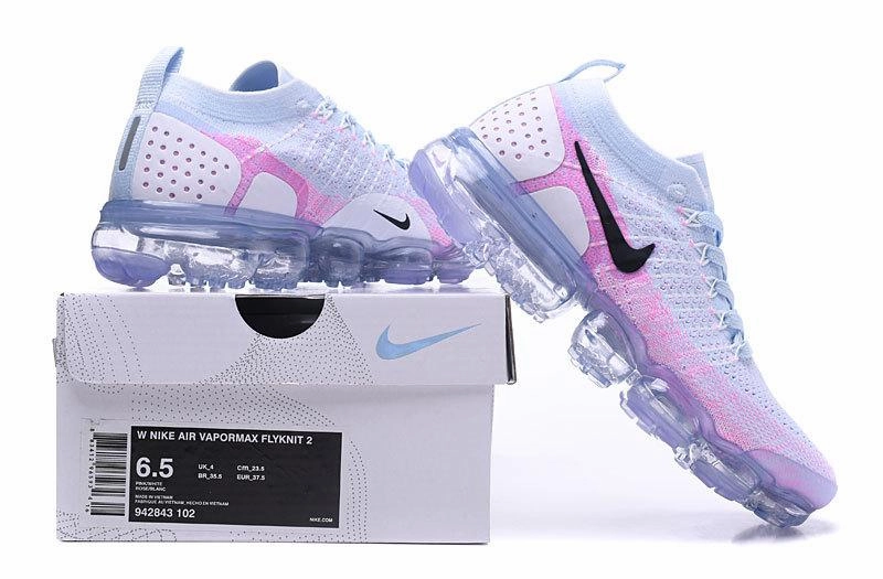 Total Comfort Air VaporMax Flyknit 2.0 Pink White 942843-102