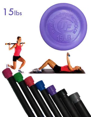 Element Fitness 15lbs Workout Body Bar