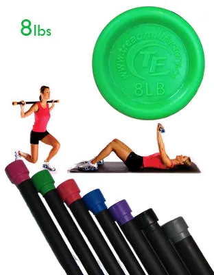 Element Fitness 8lbs Workout Body Bar
