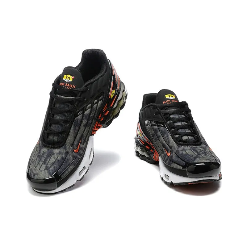 Air Max Plus 3 Green Orange Black FV6914-001 running in wide tracks shoes summer running shoe climate